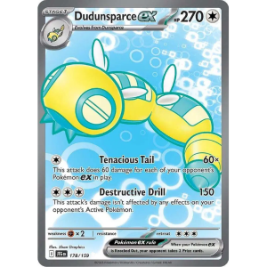 Scarlet & Violet - Journey Together 178/159 - Dudunsparce ex [Ultra Rare]