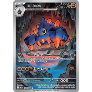 Scarlet & Violet White Flare 128/086 - Boldore [Illustration Rare]