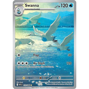 Scarlet & Violet White Flare 110/086 - Swanna [Illustration Rare]