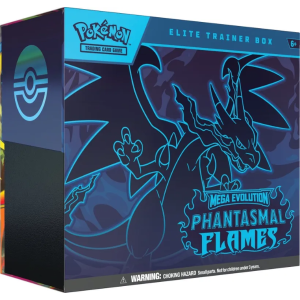 Pokemon TCG - Mega Evolution ME02 - Phantasmal Flames - Elite Trainer Box